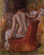 Pierre Renoir Nude in an Armchair USA oil painting artist